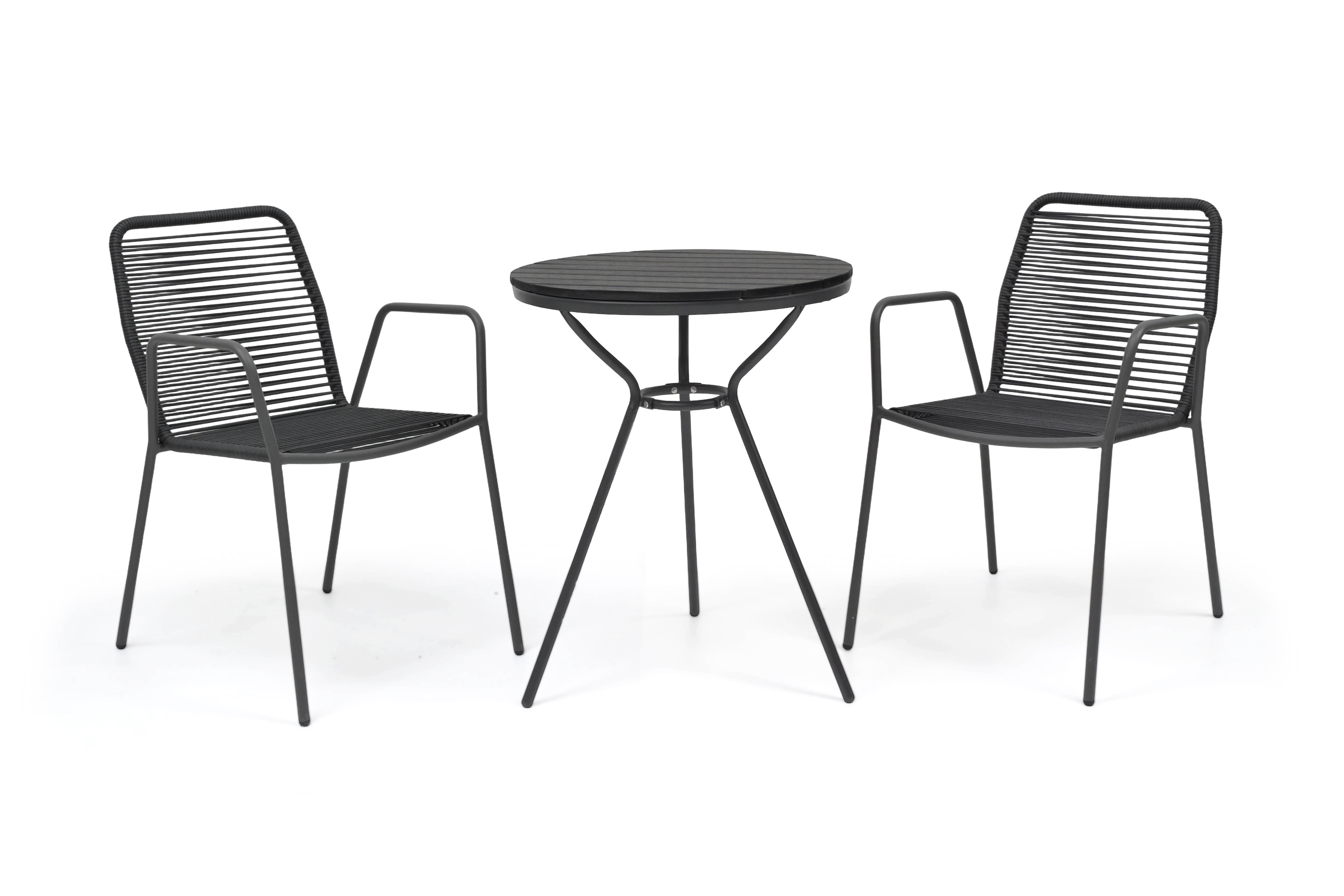 Riviera Midnight Bistro Set